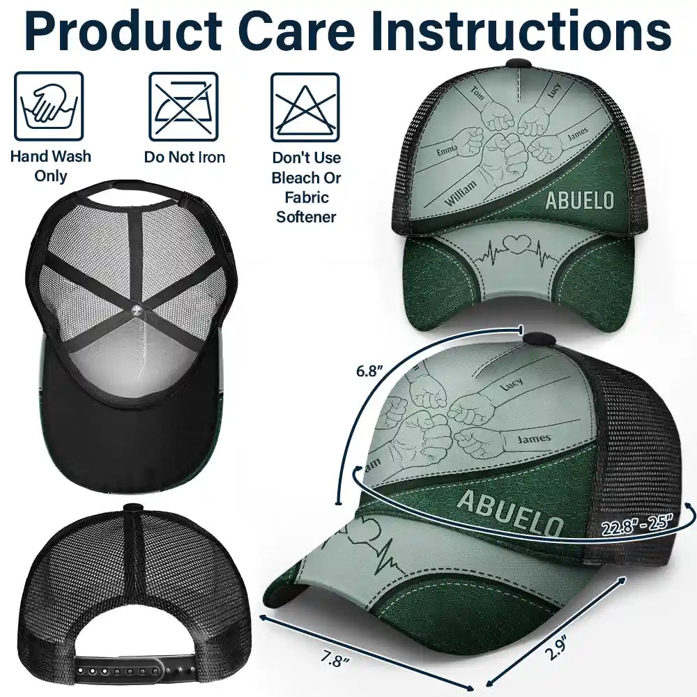 Best Friends For Life - Personalized Mesh-back Casual Cap Mesh-back Casual Cap PopCulturePrints