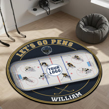 Load image into Gallery viewer, Dive Into The Game: Personalized Winter Sports Doormat - Perfect Gift for Sports Lovers Doormat PopCulturePrints
