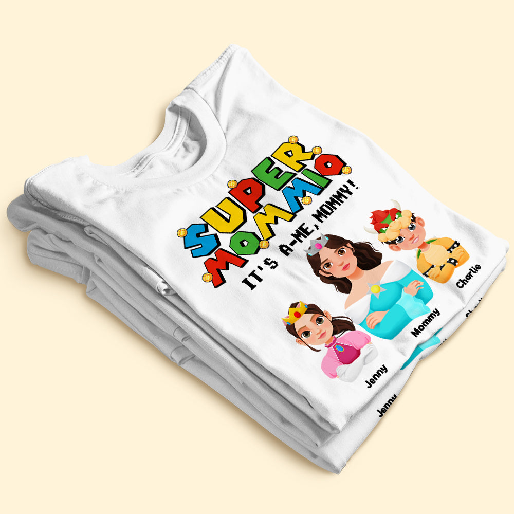 Super Mommiio - Personalized Gifts For Mom Shirt Shirts PopCulturePrints