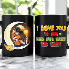 Load image into Gallery viewer, Personalized Dragon Couple Mug | I Love You to King Kai&#39;s Planet and Back | Valentine&#39;s Day Gifts Coffee Mug PopCulturePrints
