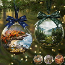 Load image into Gallery viewer, “Capture the Beauty of Nature” - Scenic Landscape Acrylic Ornament - Personalize Your Christmas Gift Ornament PopCulturePrints
