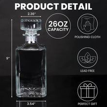 Load image into Gallery viewer, Best Dad in the Galaxy - Personalized Whiskey Bottle Whiskey Bottle PopCulturePrints
