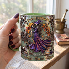 Load image into Gallery viewer, Enchant Your Day: Ancient Ancestral Witch Accent Mug - Personalized Gift for Witch Lovers
