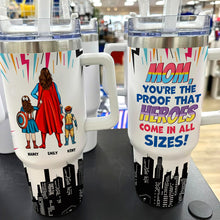 Load image into Gallery viewer, Personalized Superhero Pencil Case for Kids Tumbler Cup PopCulturePrints
