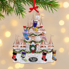 Load image into Gallery viewer, “Celebrate Family Moments!” - Personalized Cartoon Stocks Family Ornament - A Unique Gift for Loved Ones Ornament PopCulturePrints
