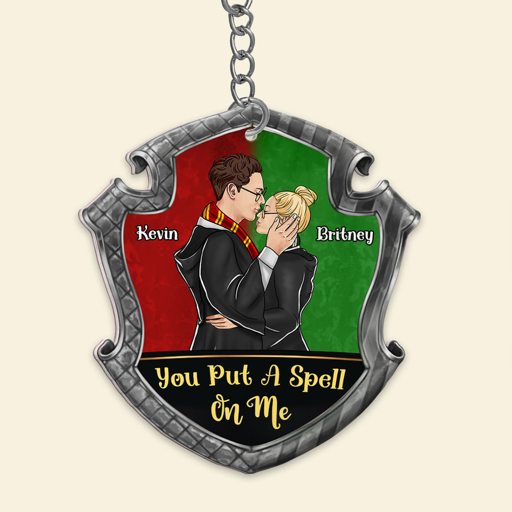 Personalized Harry Potter Couple Keychain - You Put A Spell On Me