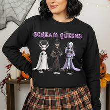Load image into Gallery viewer, &quot;Scream Queens: Embrace Your Inner Baddie&quot; - Personalized Slay Baddie Shirt for Horror Fans Shirts PopCulturePrints

