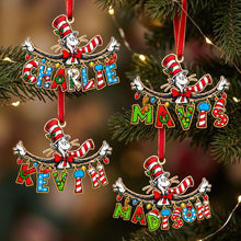 Load image into Gallery viewer, “Brighten Every Occasion with Colorful Childish Name Art!” - Personalized Gift Ornament for Kids, Family, and Friends
