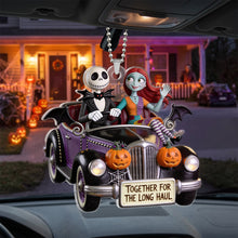 Load image into Gallery viewer, Together For The Long Haul Car Ornament - Personalized Gifts For Couples 06pgtn0608026 Ornament PopCulturePrints
