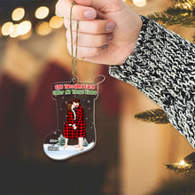 Load image into Gallery viewer, Personalized Couple&#39;s Christmas Ornament - Perfect Holiday Gift | Valentine&#39;s Day Gifts Ornament PopCulturePrints
