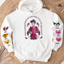 Load image into Gallery viewer, This Stepmother Wears Her Evil On Her Sleeve - Personalized Gifts For Mom, Funny Custom Shirt for Stepmom AOP Products PopCulturePrints

