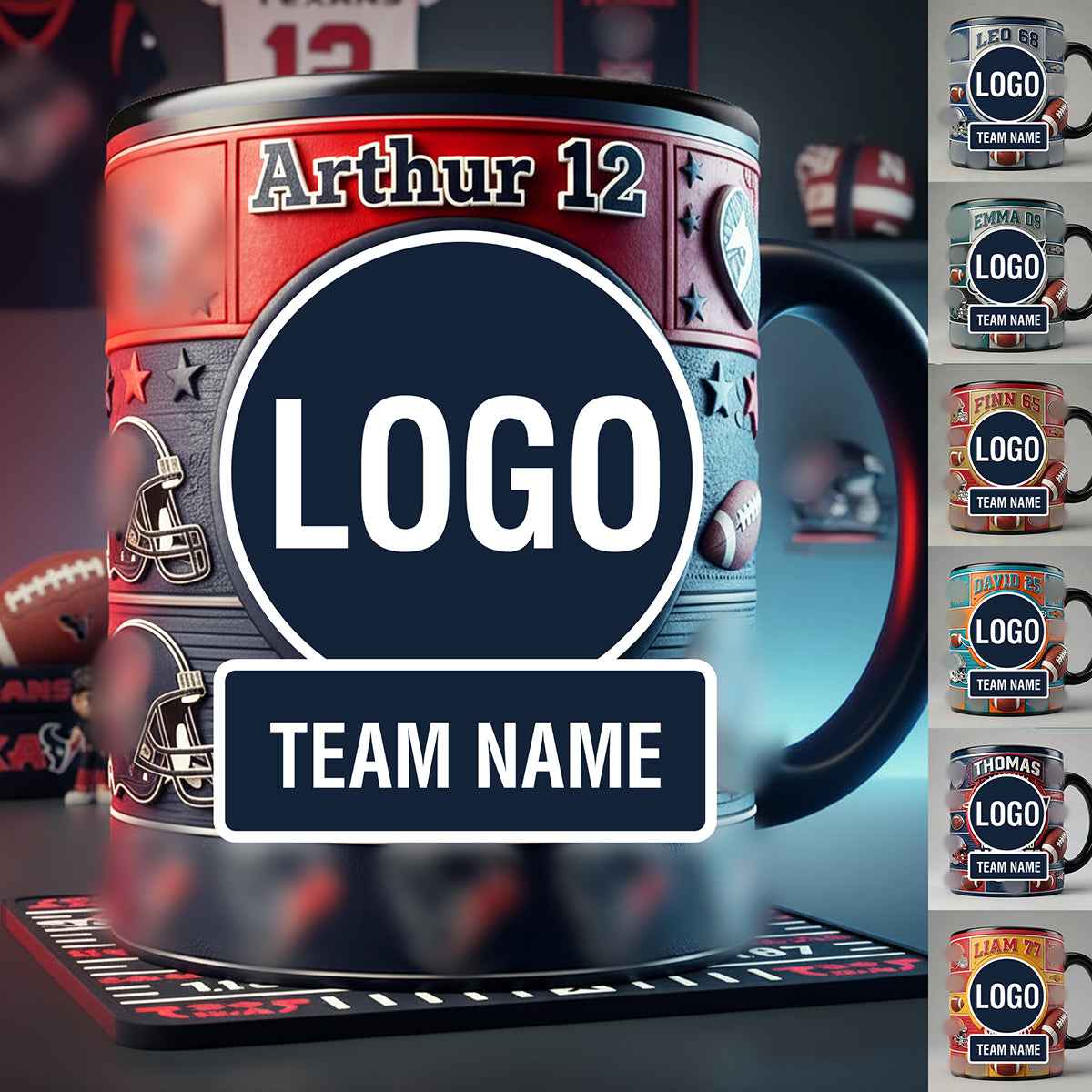 Celebrate Every Game Day - Personalized Sport Lover Coffee Mug - Perfect Gift for Sports Fans