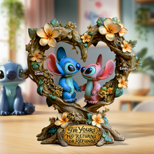 Load image into Gallery viewer, I&#39;m Yours Acrylic Plaque - Personalized Gifts for Couples Who Cherish Love Shaped Plaques PopCulturePrints
