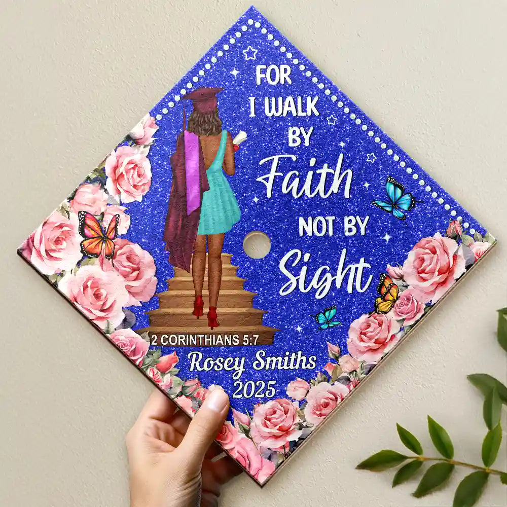 I Chose My Path - Personalized Graduation Cap Topper Graduation Cap Topper PopCulturePrints