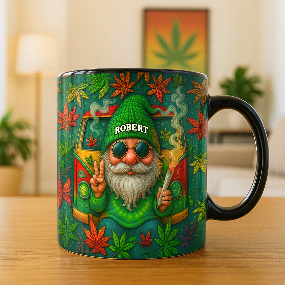 Chill Gnome Coffee Mug - Personalized Fun for Everyone Coffee Mug PopCulturePrints