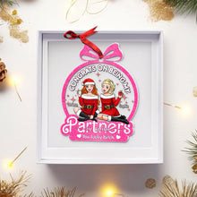 Load image into Gallery viewer, Custom Best Friends Christmas Ornament - Partners in Crime Ornament PopCulturePrints
