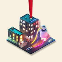 Load image into Gallery viewer, Personalized Movie-Themed Christmas Ornament for Fans Ornament PopCulturePrints
