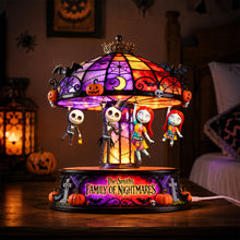 Load image into Gallery viewer, "Illuminate Your Family's Nightmares!" - Family Hang On Theatrical Wheel Light Box, Personalized Gift for All Light Box PopCulturePrints
