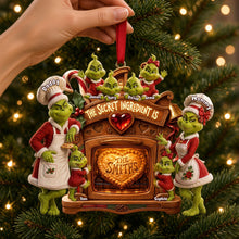 Load image into Gallery viewer, “The Secret Ingredient is Love” – Personalized Jolly Christmas Family Acrylic Ornament - Perfect Gift for Family
