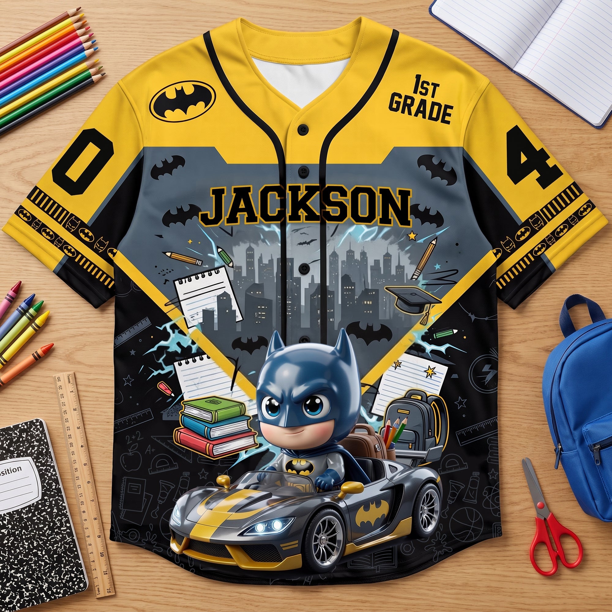 Back to School Adventure - Brilliant Jersey for Kids
