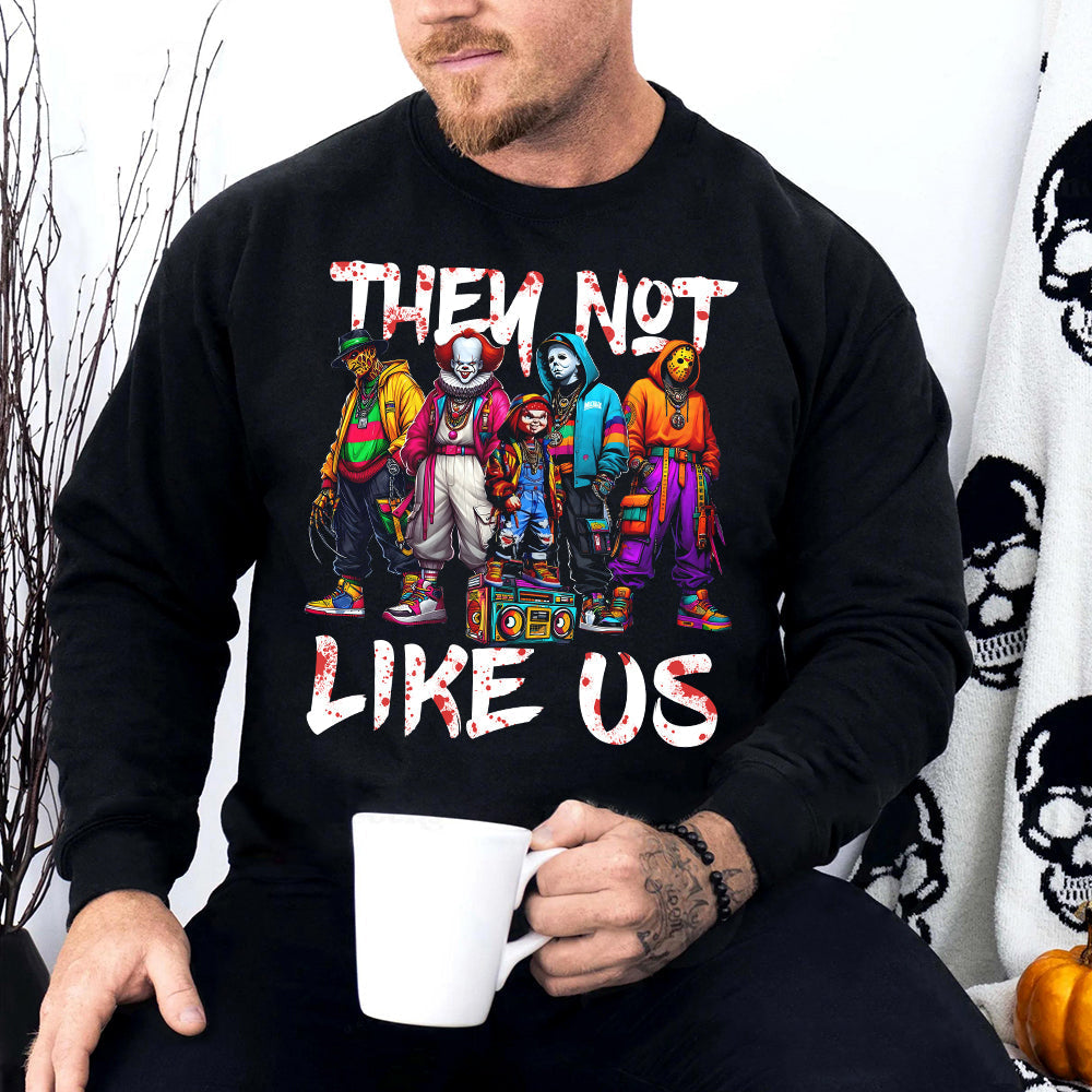 Unique Halloween Gifts For Horror Movie Fans - 'Them Not Like Us' Sweatshirt