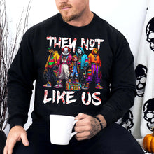 Load image into Gallery viewer, Unique Halloween Gifts For Horror Movie Fans - &#39;Them Not Like Us&#39; Sweatshirt
