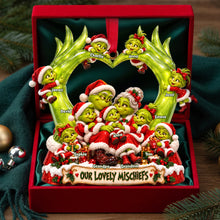 Load image into Gallery viewer, Our Lovely Mischiefs Christmas Ornament - Personalized Gifts for Grandparents Ornament PopCulturePrints
