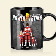 Load image into Gallery viewer, Personalized Mighty Morphin Power Father Mug Coffee Mug PopCulturePrints
