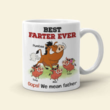 Load image into Gallery viewer, Personalized Dad Fart Humor Coffee Mug Coffee Mug PopCulturePrints
