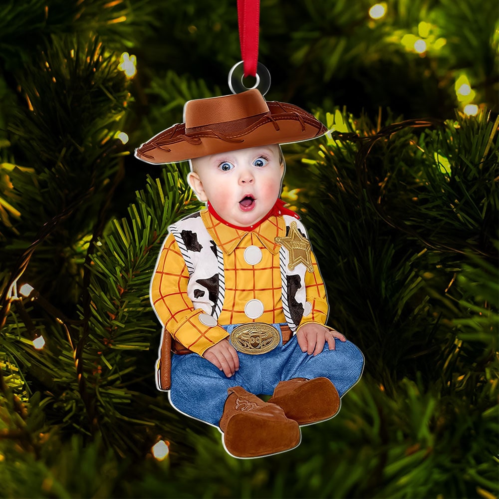 Personalized Kids' Christmas Ornaments - Custom Photo Ornament PopCulturePrints