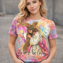 Load image into Gallery viewer, Oh How He Loves - Personalized Jesus Carrying The Cross 3D Shirt for Christians AOP Products PopCulturePrints
