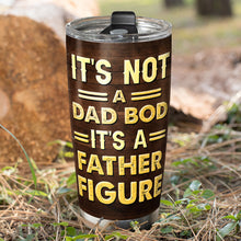 Load image into Gallery viewer, Personalized Dad Bear Tumbler - Custom Father&#39;s Day Gift
