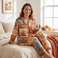 Load image into Gallery viewer, “Fall Vibes are Here!” - Beloved Autumn Pajama Set - Personalized Gifts
