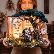 Load image into Gallery viewer, Kissing Gothic Couple Acrylic Light Box - Personalized Gifts For Couple 04padh090726 Light Box PopCulturePrints
