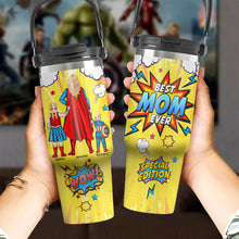 Load image into Gallery viewer, Best Mom Ever - Personalized Tumbler Cup for Mother&#39;s Day | Custom Gift for Mom, Grandma &amp; More Tumbler Cup PopCulturePrints
