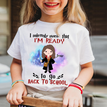 Load image into Gallery viewer, Personalized Back to School Harry Potter Kids T-Shirt
