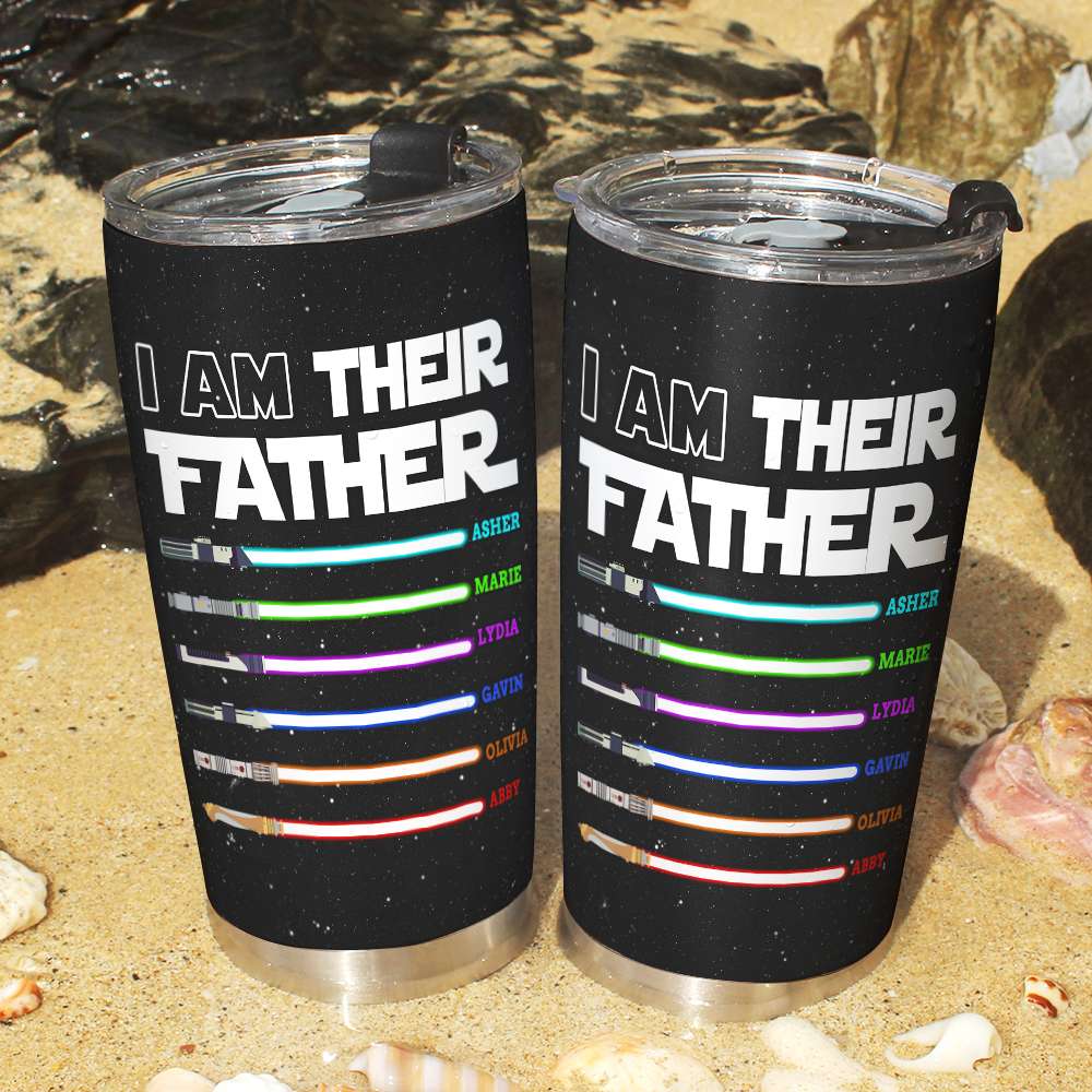 Personalized 'I Am Their Father' Custom Tumbler