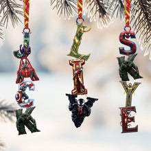 Load image into Gallery viewer, Create Your Own Magic: Alphabet Name Acrylic Ornament - Personalized Gift for Everyone This Christmas! Ornament PopCulturePrints
