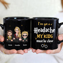 Load image into Gallery viewer, Personalized Wizard Mom Travel Mug with Kids
