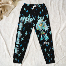 Load image into Gallery viewer, Personalized Cartoon Fan Sweatpants - Customizable Gift for Kids Shorts and Pants PopCulturePrints
