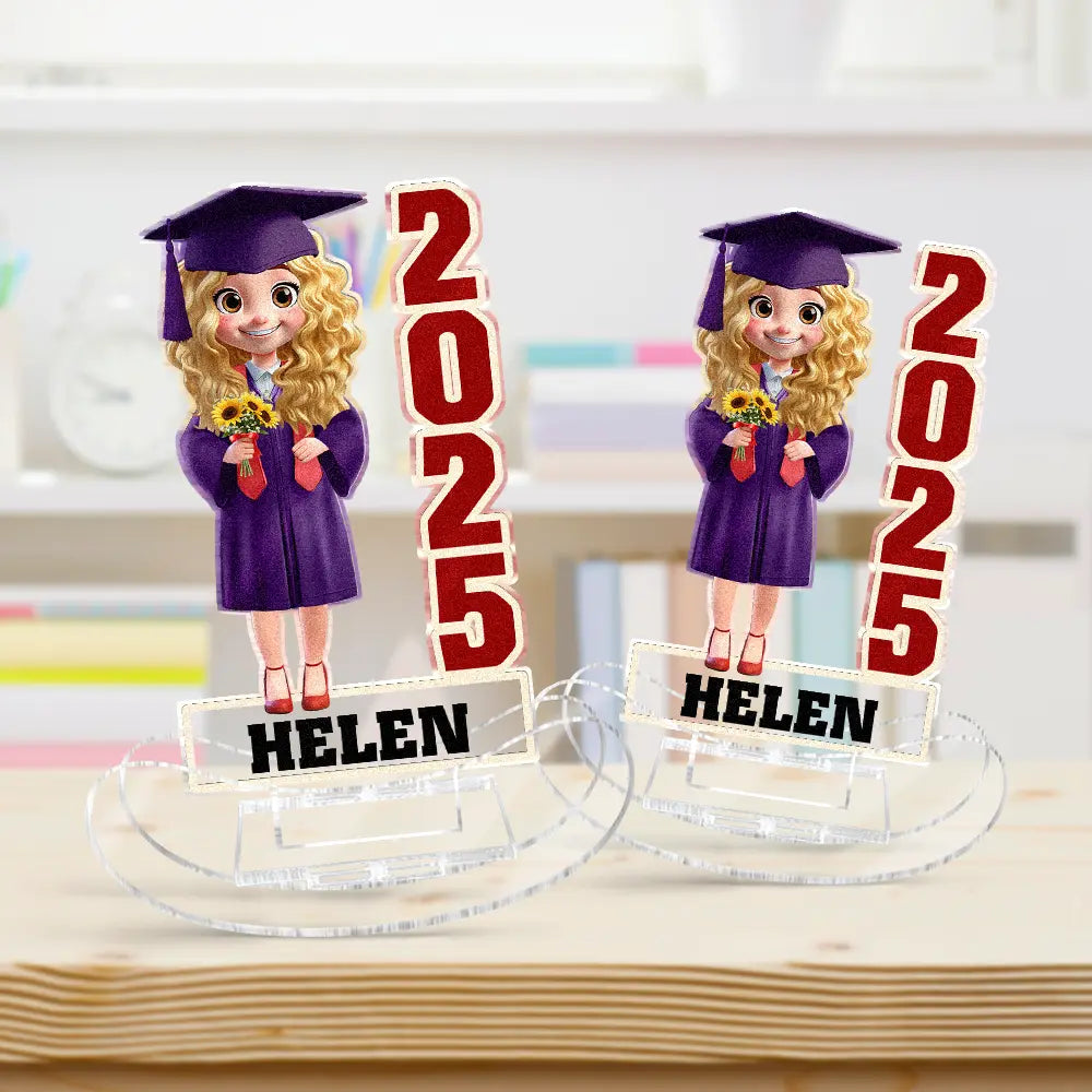 Funny Graduation 2025 - Personalized Acrylic Shaking Stand Acrylic Shaking Stand PopCulturePrints