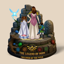 Load image into Gallery viewer, &quot;The Legend of Mom&quot; - Personalized Acrylic Plaque Gift for Mom, Grandma, and Special Women Shaped Plaques PopCulturePrints
