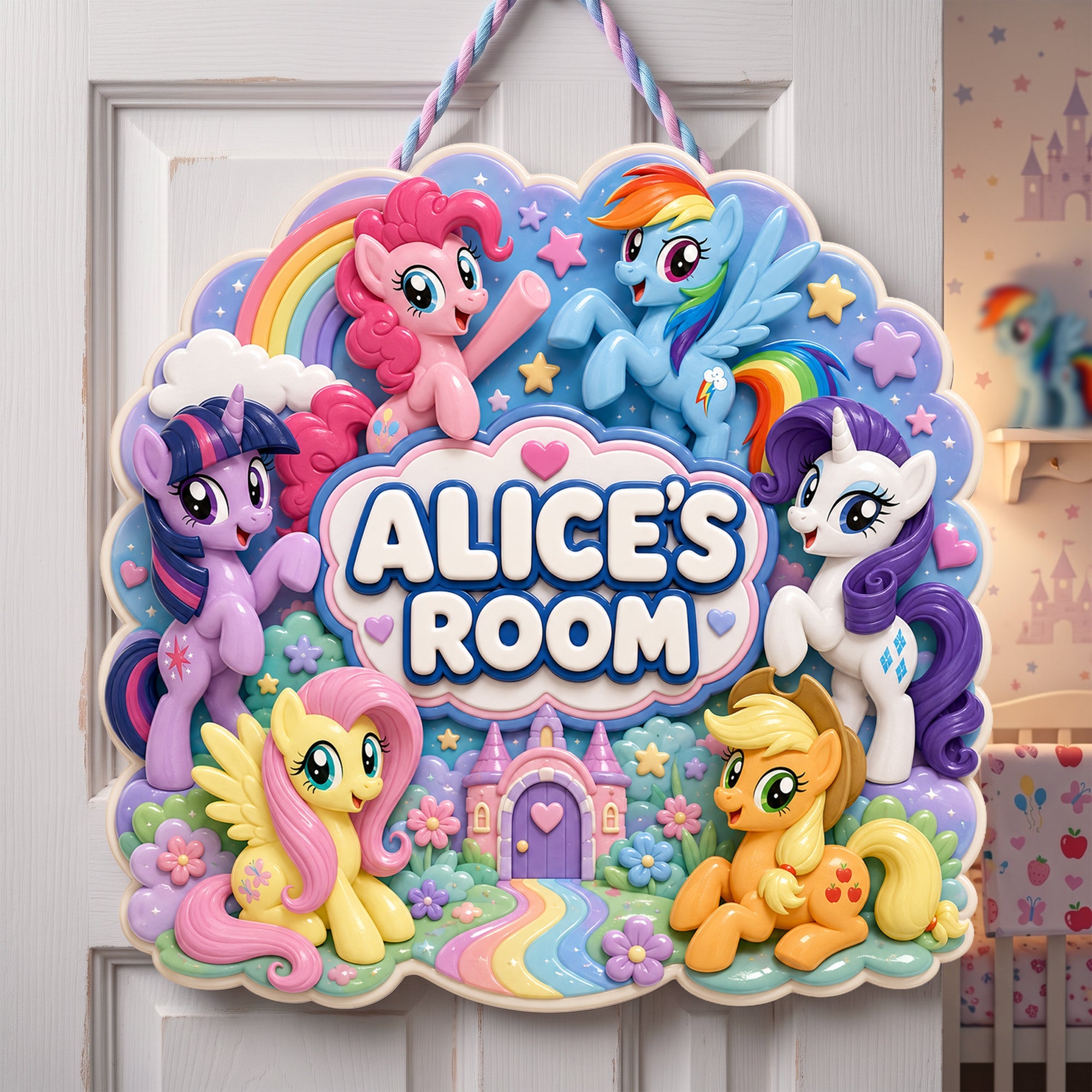 Lovely Mythical Creatures Acrylic Sign - Personalized Gifts 03nalu130726 Acrylic Sign PopCulturePrints
