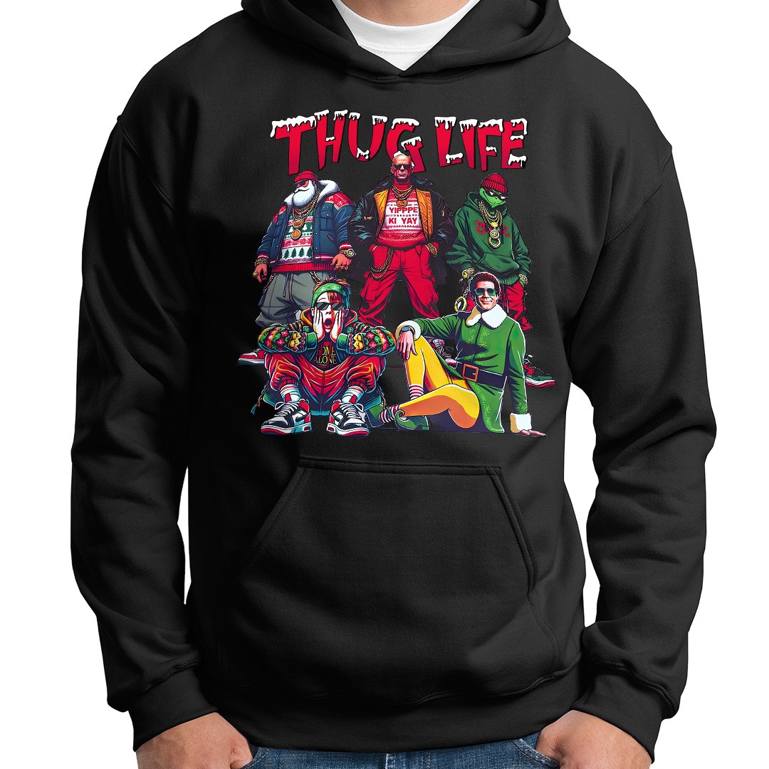 Hip Hop Christmas Crewneck Sweatshirt