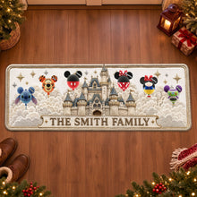 Load image into Gallery viewer, Create Magical Moments with Our Personalized Christmas Character Bubble Runner Rug - Custom Gift for Family and Friends
