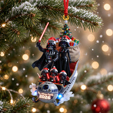 Load image into Gallery viewer, Celebrate the Season with Family - Personalized Acrylic Christmas Ornament
