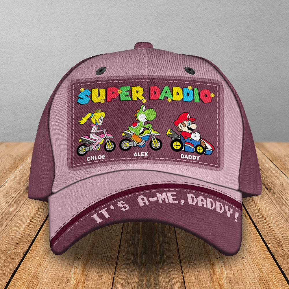 Personalized Super Dad Cap - Custom Classic Hat for Dads