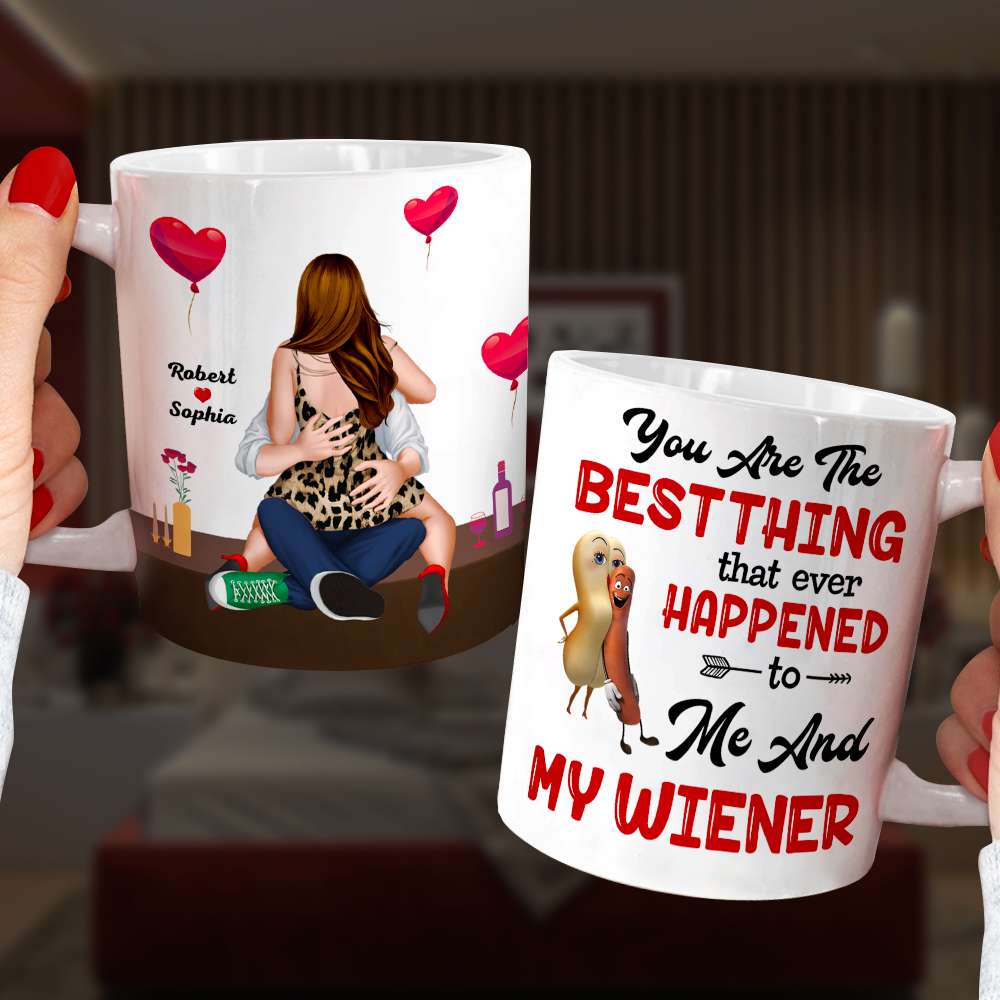 Naughty Couple Mug - Personalized Valentine's Day Gifts for Lovers Coffee Mug PopCulturePrints