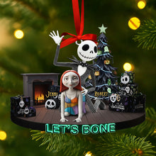 Load image into Gallery viewer, Touch of Love Christmas Ornament - Personalized Gift for Couples Ornament PopCulturePrints

