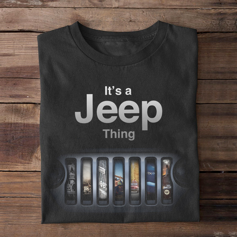 Personalized 'God is Great, Jeep is Good, and People are Crazy' Sweatshirt